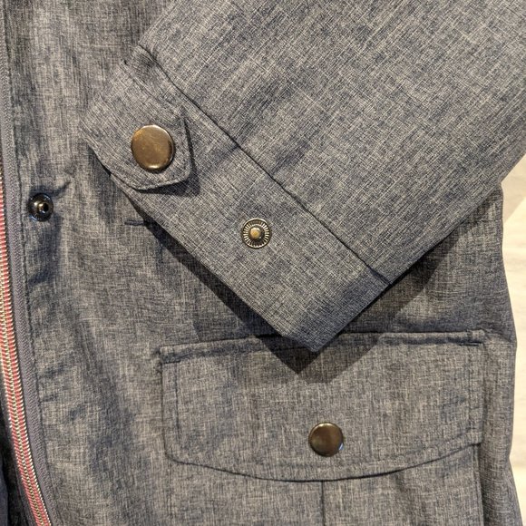 McKinley Blue Zip up Hooded Jacket Small - Picture 4 of 12